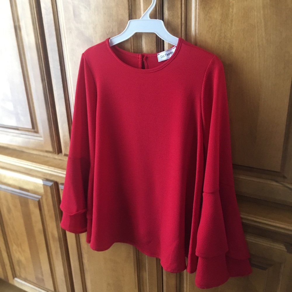 Bell Sleeve Top